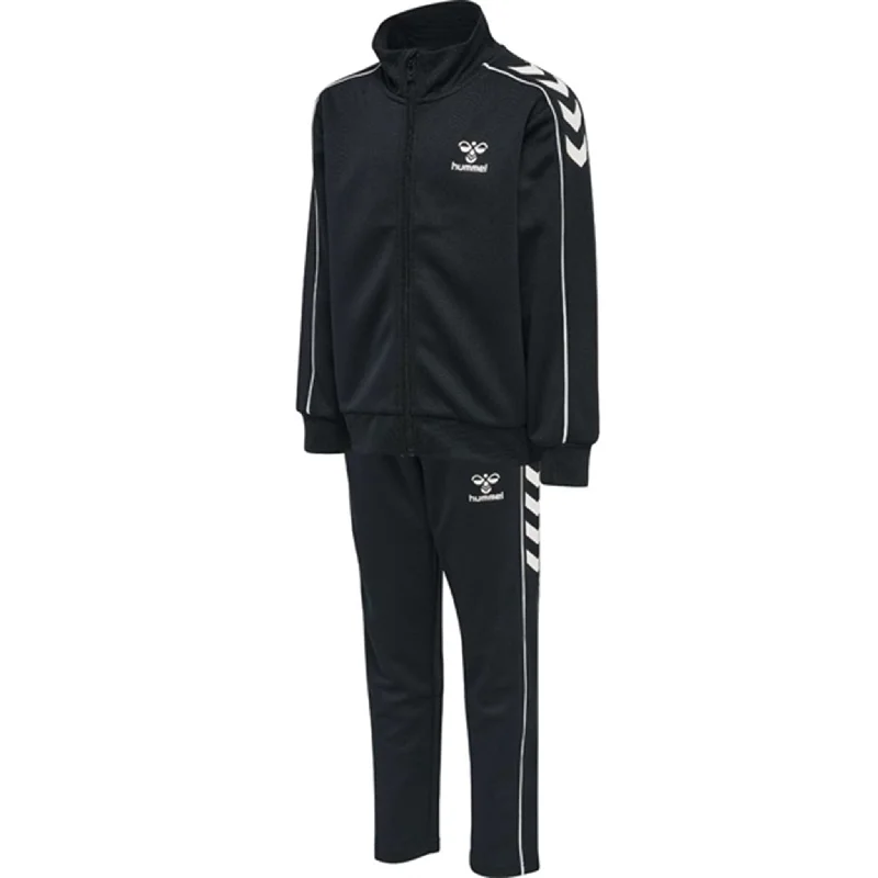 Hummel Black Track Tracksuit