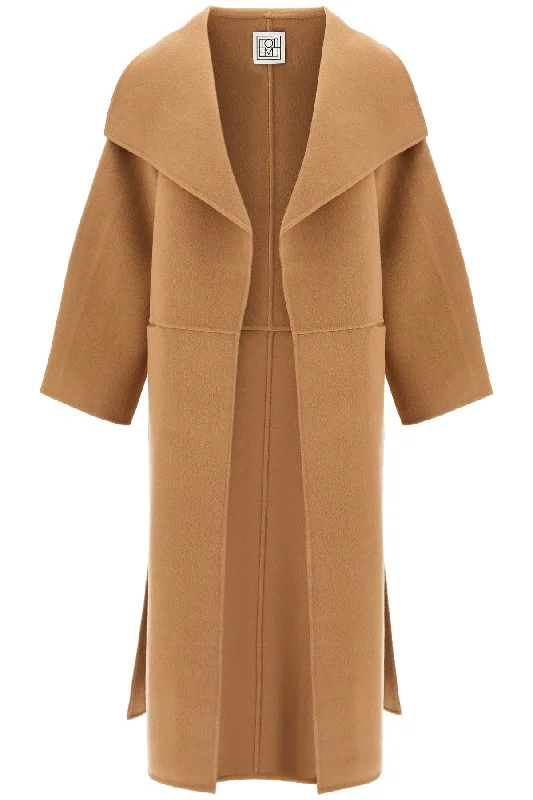 Toteme Women's Signature Wool-Cashmere CoatSki Overcoats