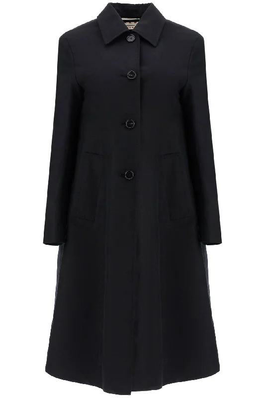 Marni Women's Minimalist  Cotton Raincoat For WomenFishing Overcoats