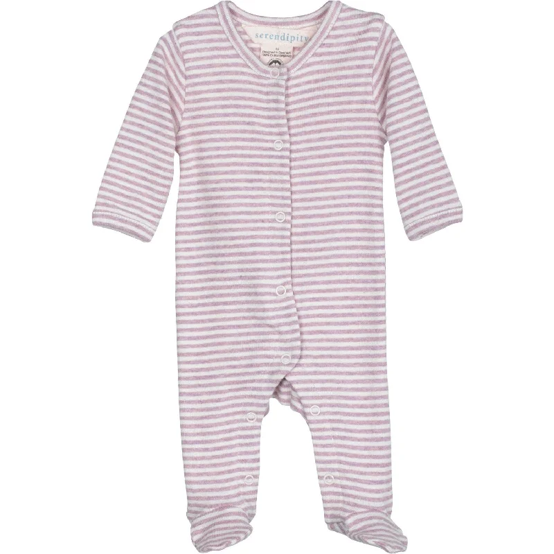 Serendipity Lilac/Offwhite Suit With Feet