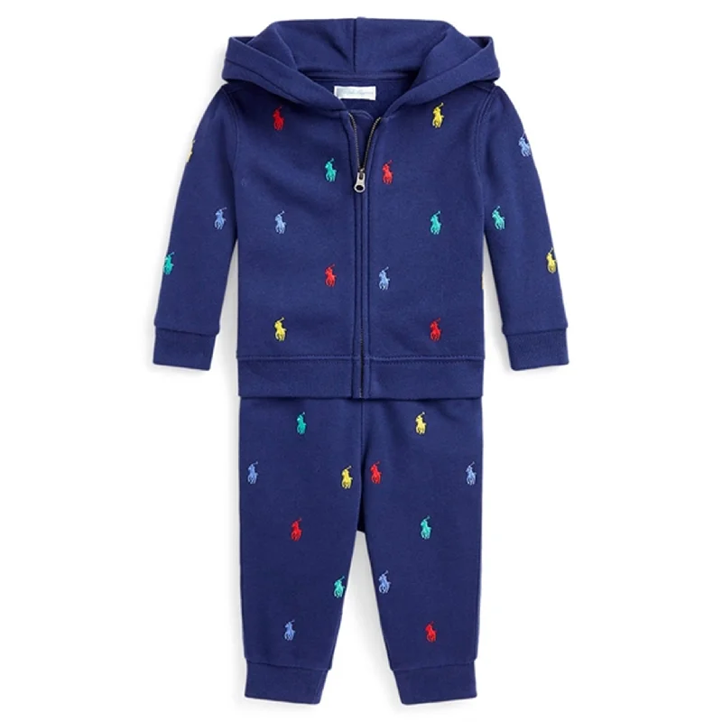 Ralph Lauren Baby Baby Boy Sweatsuit Navy