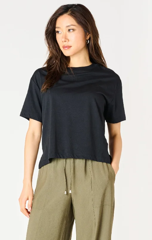 Sheer Short Sleeve TopsTop - Dex Short Sleeve Essential Tee