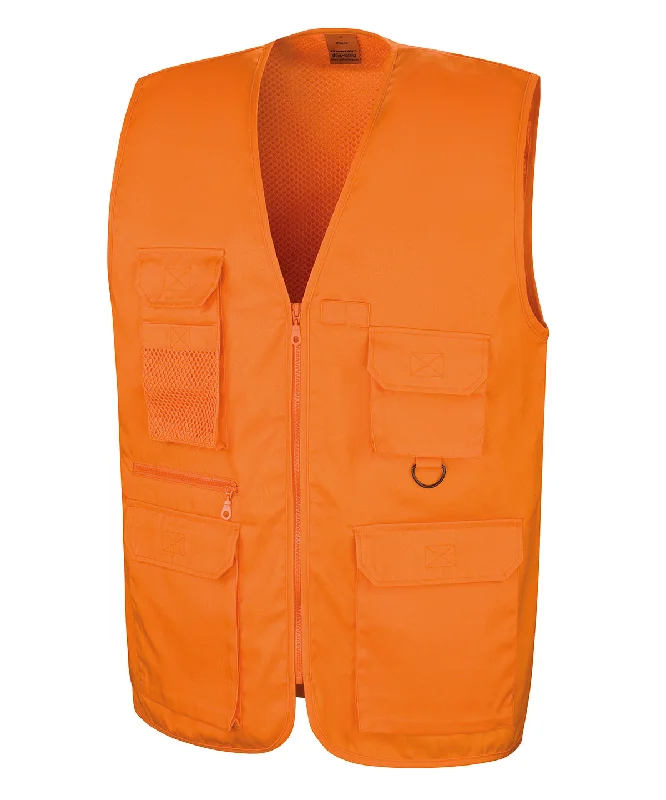 Orange - Adventure safari waistcoatPainted Overcoats