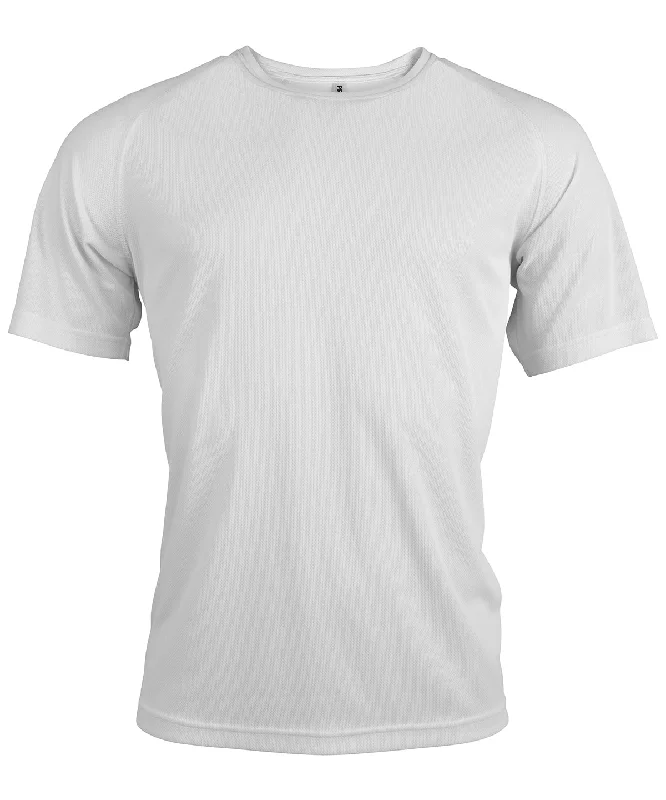 High-Fashion Short Sleeve TopsWhite - Men's short-sleeved sports T-shirt