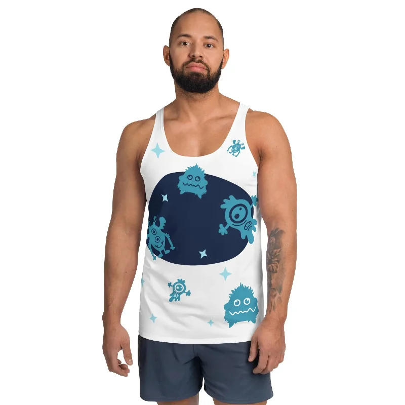 Designer Sweatshirts"Space Buds" Collection - Unisex Tank Top