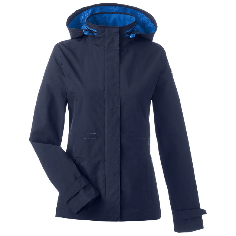 Nautica Women's Nautica Navy Voyage RaincoatFestival Overcoats