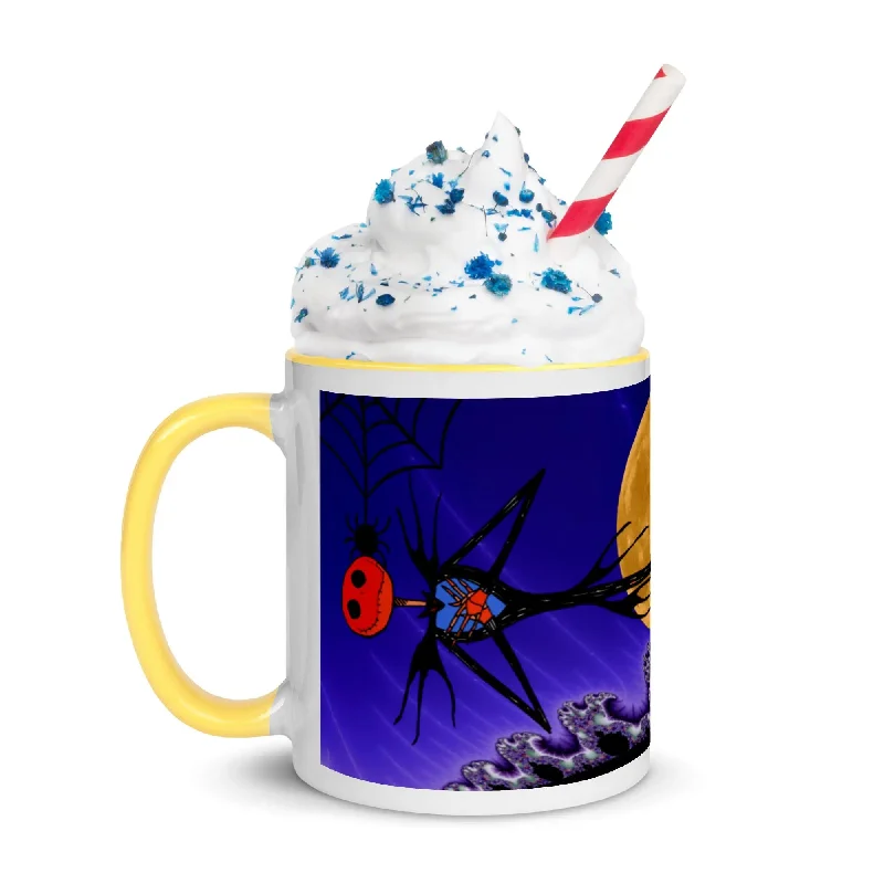 Branded SweatshirtsFull Moon Halloween Mug with Color Inside