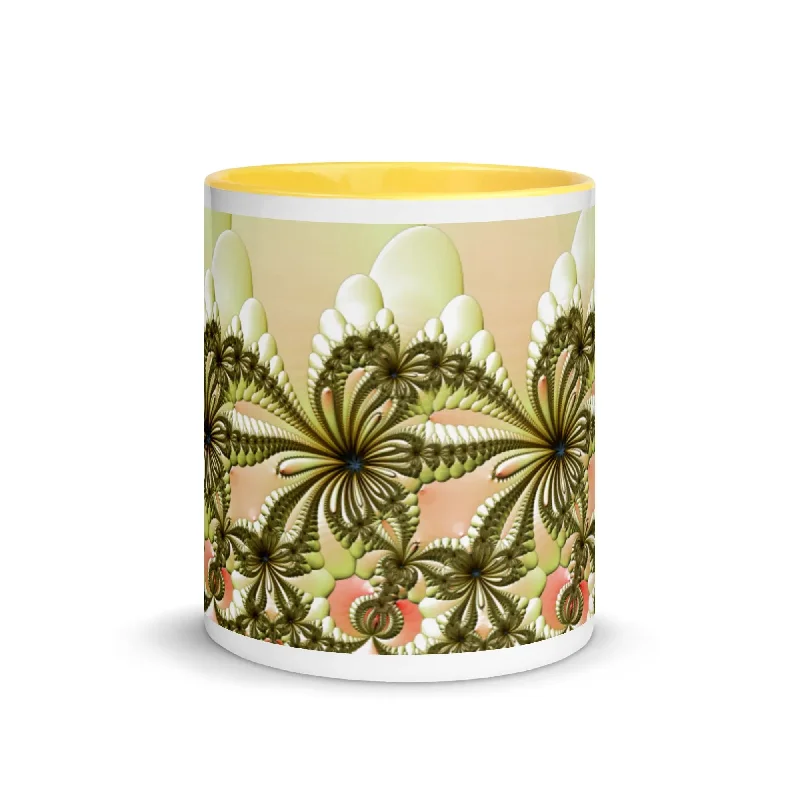 Hemp Sweatshirts"Wild Lily" Collection - Mug with Color Inside