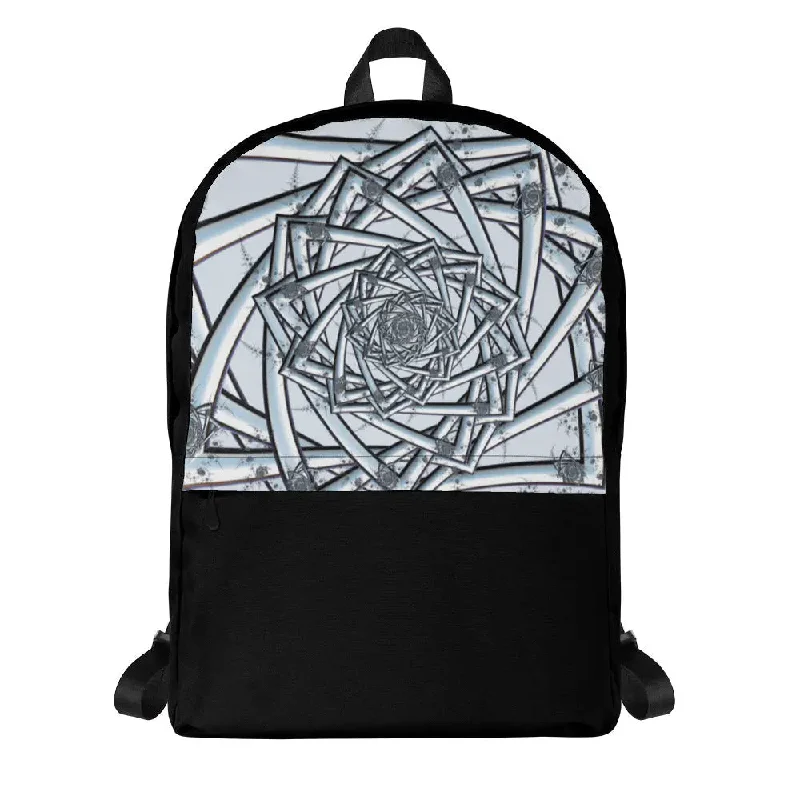 Cotton Hoodies"Topological Rose" Collection - Backpack