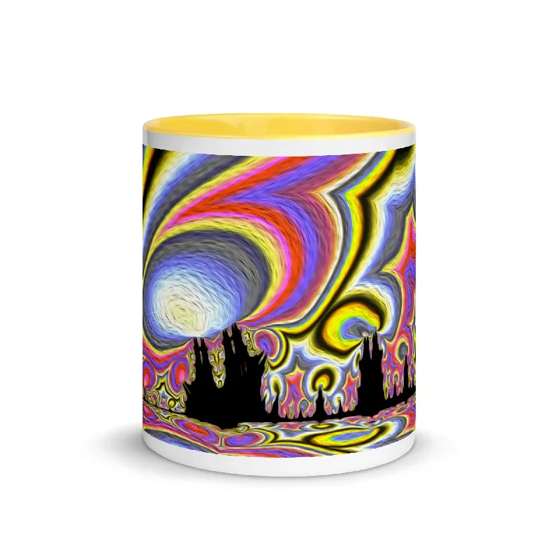 Metallic Hoodies"Lucid Harbor" Mug with Color Inside