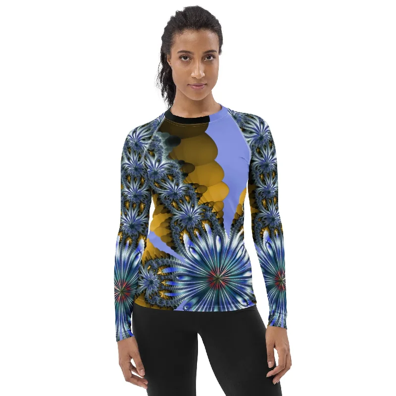 Reflective Hoodies"Mystical Expansion" Collection - Women's Rash Guard