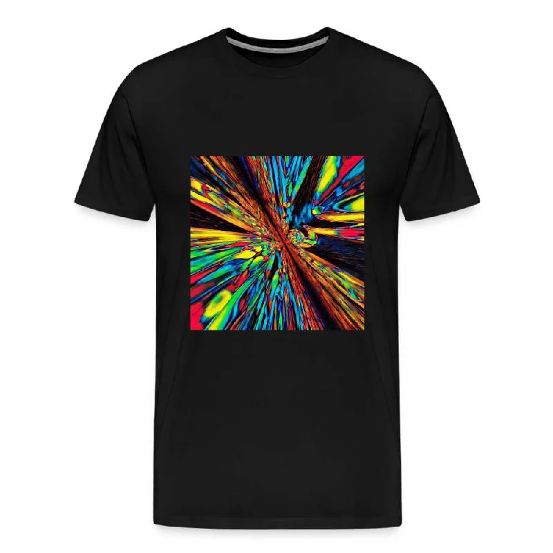 Sherpa-Lined HoodiesFractal Explosion - Men's Premium T-Shirt