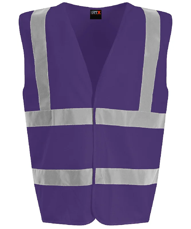 Purple - WaistcoatPolyester Overcoats