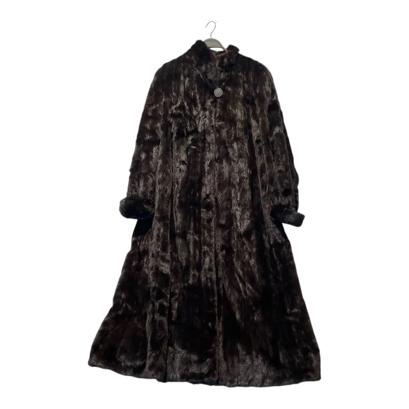 Vintage/Coat/36/Fur/BRW/MAXIMILLION AT BLOOMINGDALESFlannel Overcoats