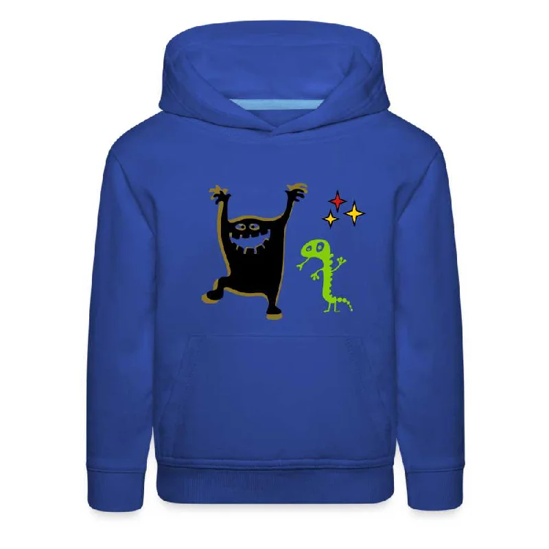 Compression Sweatshirts"Golden Monster" - Kids‘ Premium Hoodie