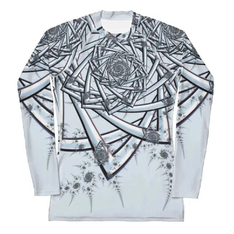 Colorblock Hoodies"Topological Rose" Collection - Youth Rash Guard