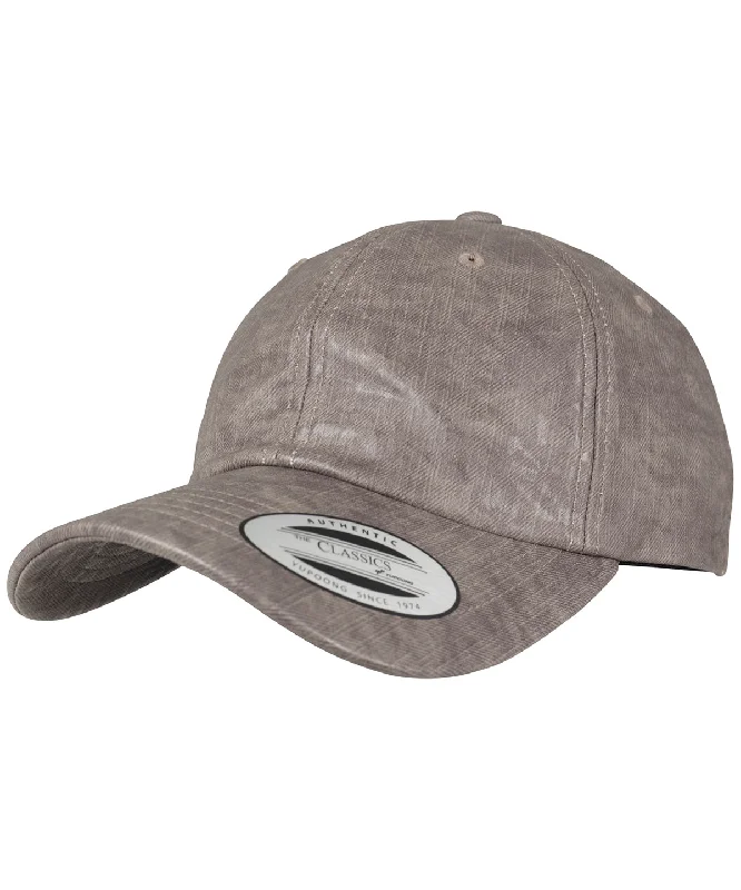 Dark Taupe - Low-profile coated cap (6245C)Streetwear Overcoats