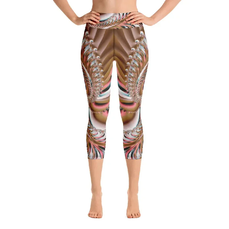 Hooded Sweatshirts"Summer Spin" Collection - Yoga Capri Leggings