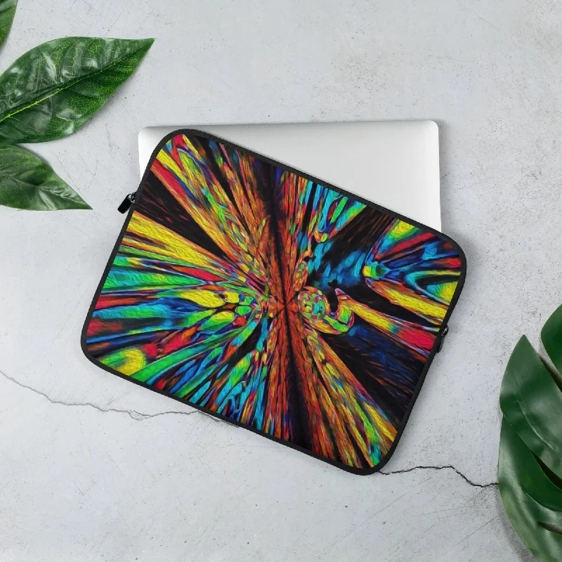 Hooded Sweatshirts"Fractal Explosion" Laptop Sleeve