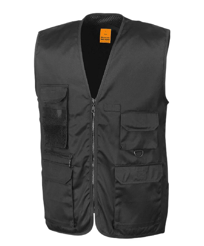 Black - Adventure safari waistcoatPea Coats