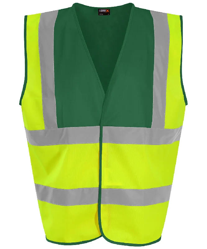 HV Yellow/Paramedic Green - WaistcoatSpring Overcoats