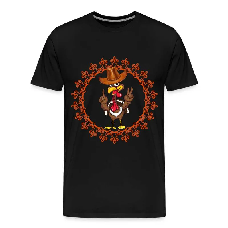 Painted HoodiesHappy Turkey Day Men's Premium T-Shirt