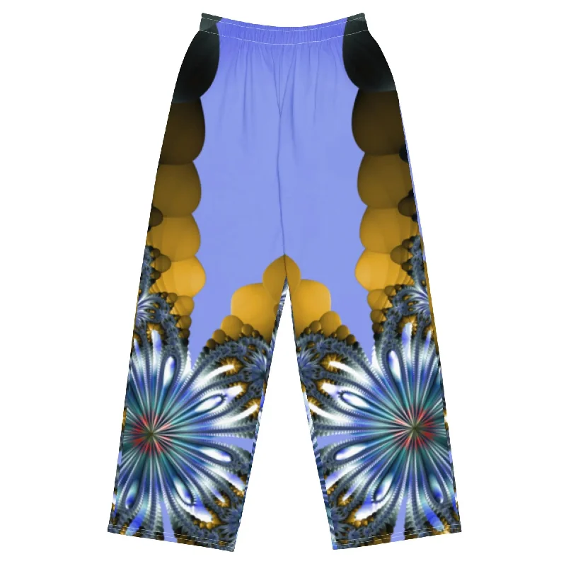 Compression Sweatshirts"Mystical Expansion" Collection - Unisex Wide Leg Pants