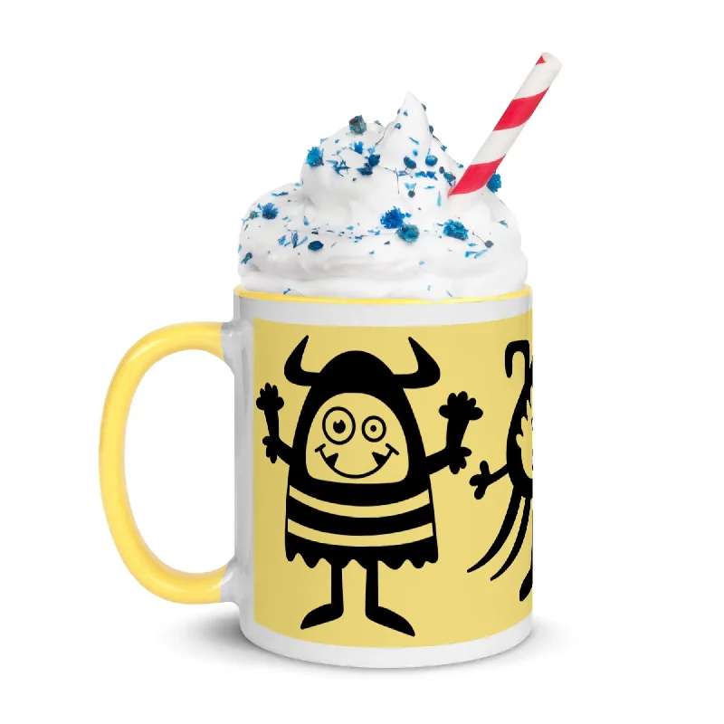 Sheer Hoodies"Space Buds" Collection - Mug with Color Inside