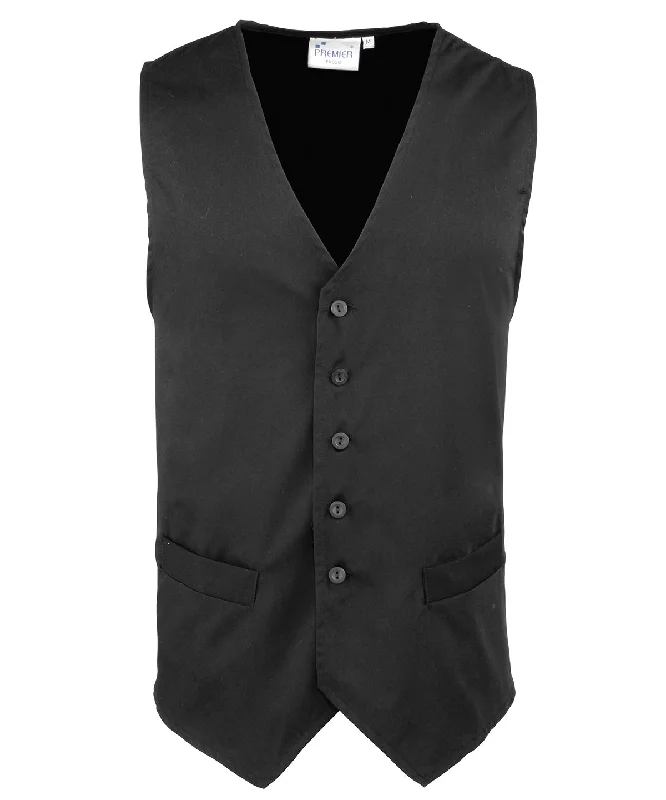 Black - Hospitality waistcoatPerformance Overcoats