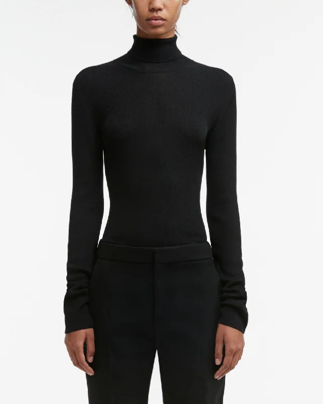 Long Sleeve Turtleneck Top