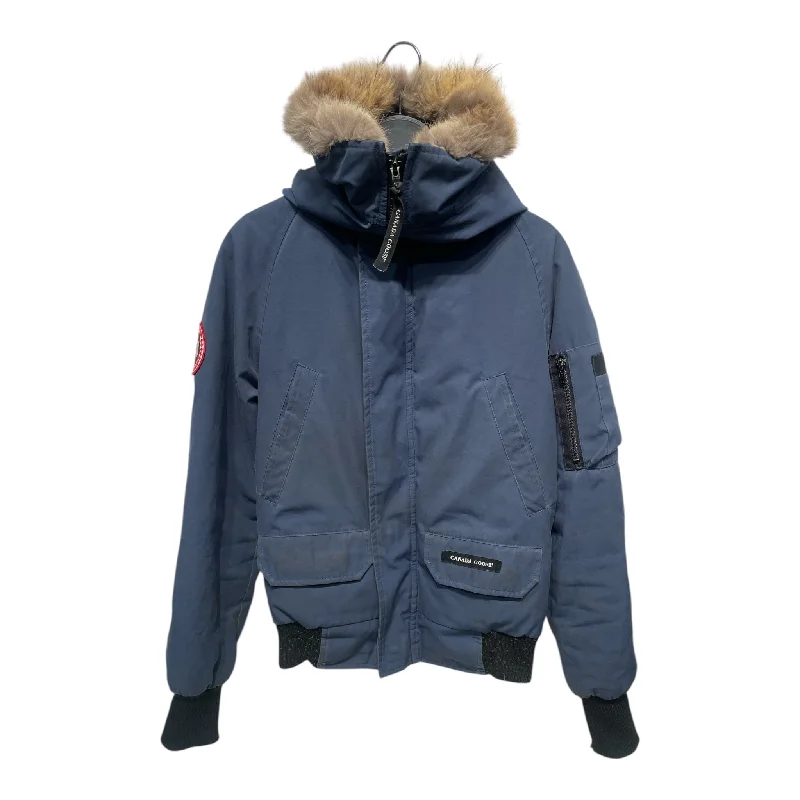 CANADA GOOSE/Puffer Coat/S/Nylon/NVY/Chiliwack BomberVelvet Overcoats