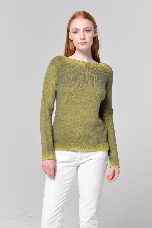 Appin Smoke Art Sweater - Lemon