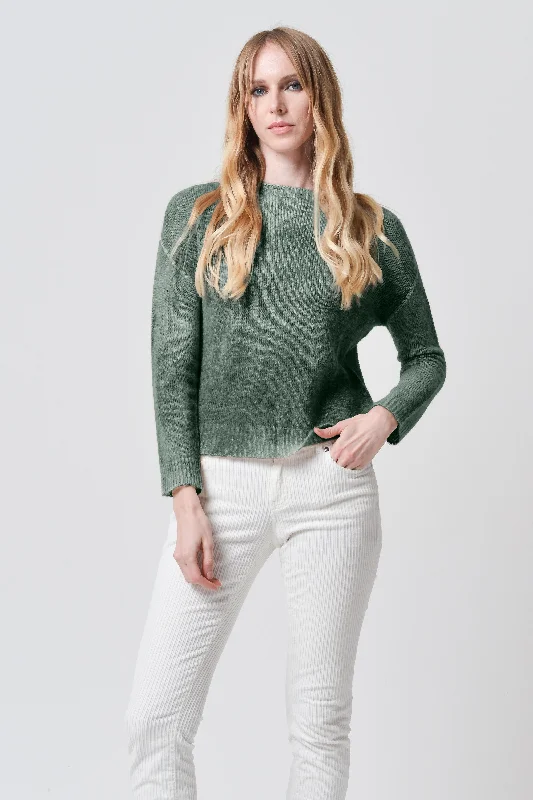 Crook Frost Art Sweater - Hunter