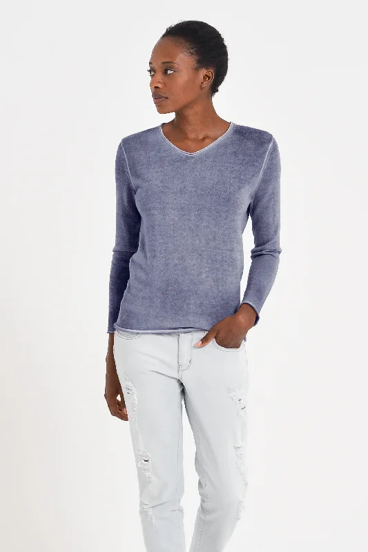 Jurby Cashmere Sweater - Navy