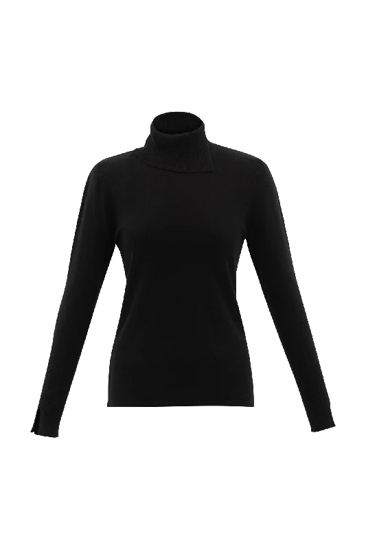 Marble Ladies JUMPER Black