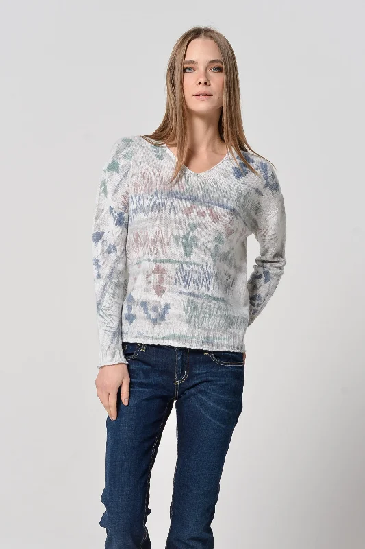 Oaken Ethnic Sweater - Topia