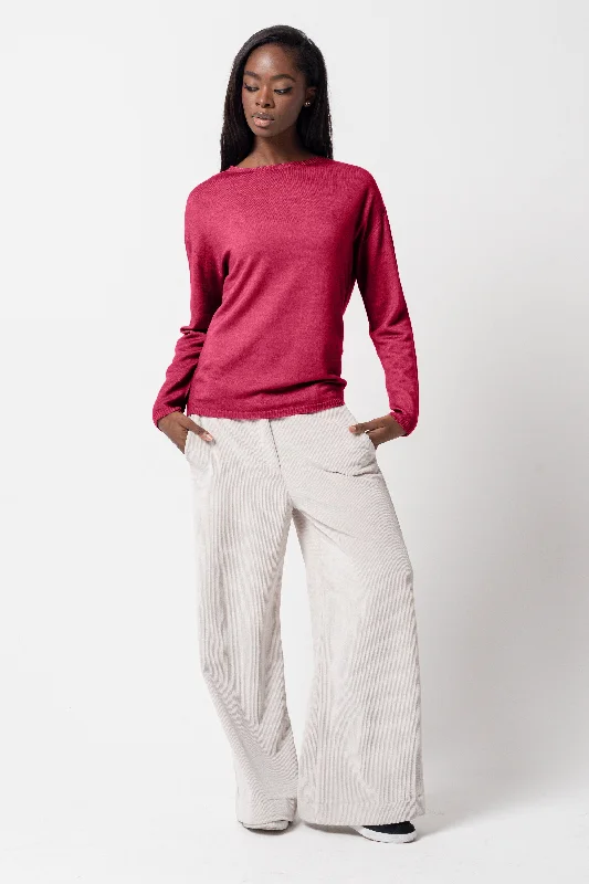 Reay Comfy Sweater - Scarlet