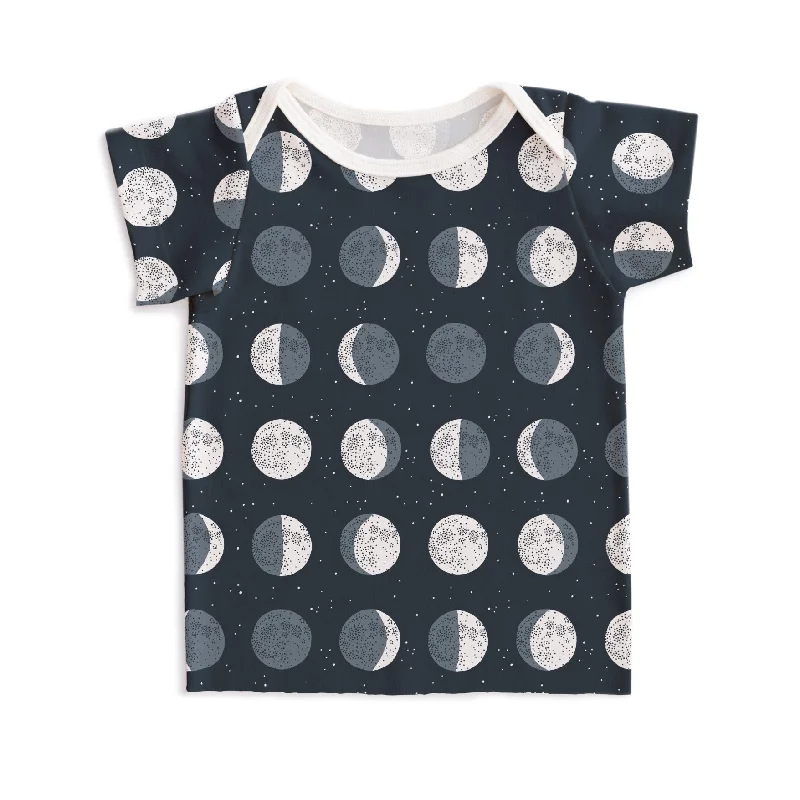 Outdoor Short Sleeve TopsShort-Sleeve Lap Tee - Moons Night Sky