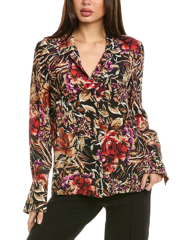 Kobi Halperin Lola Silk BlouseSatin Shirts