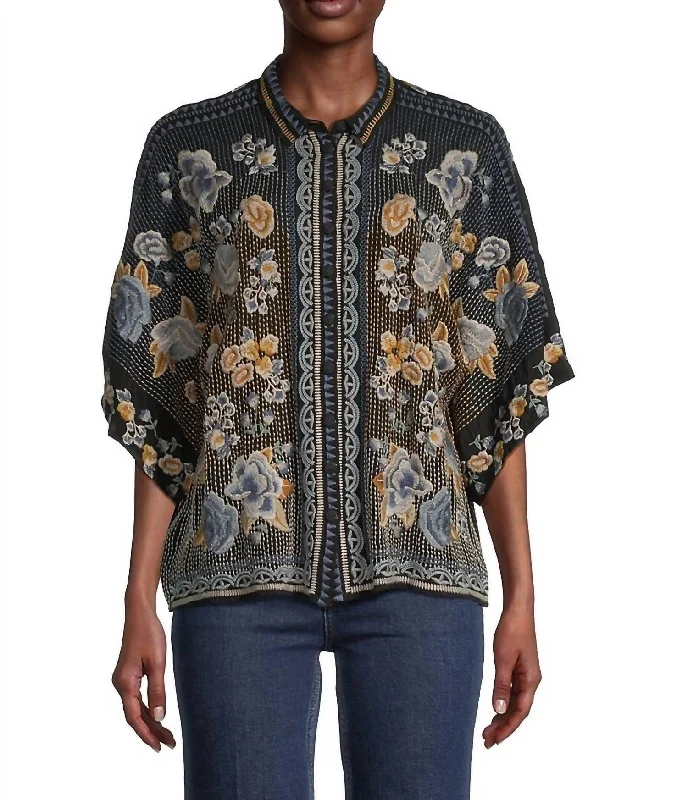 Minerva Blouse In BlackStatement Shirts