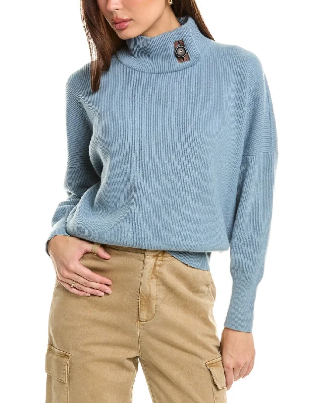 Brunello Cucinelli Cashmere SweaterPolyester Knit Tops