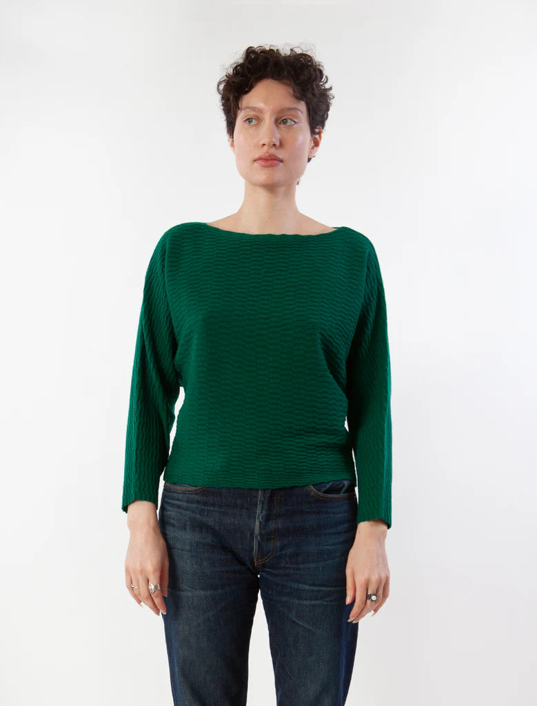 EVERGREEN MONET SWEATERCollege Knit Tops