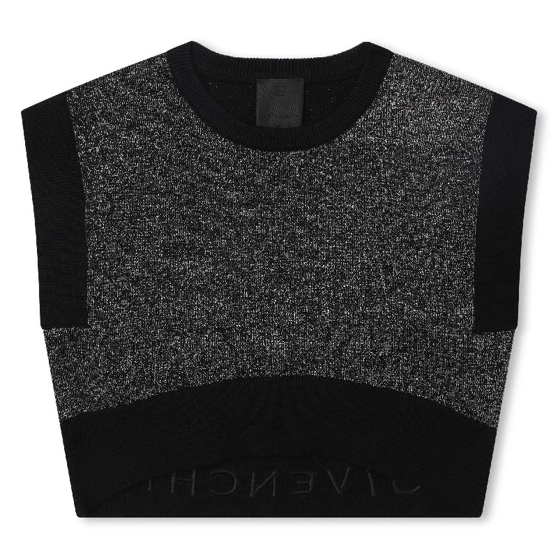 Black Sweater VestThermal Knit Tops