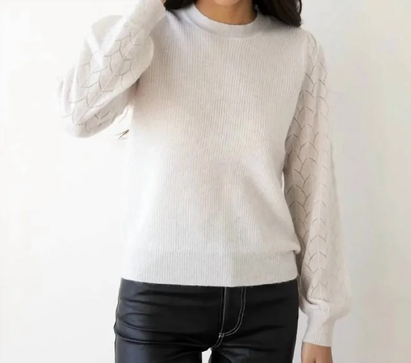 Hinnen In BoneFishing Knit Tops