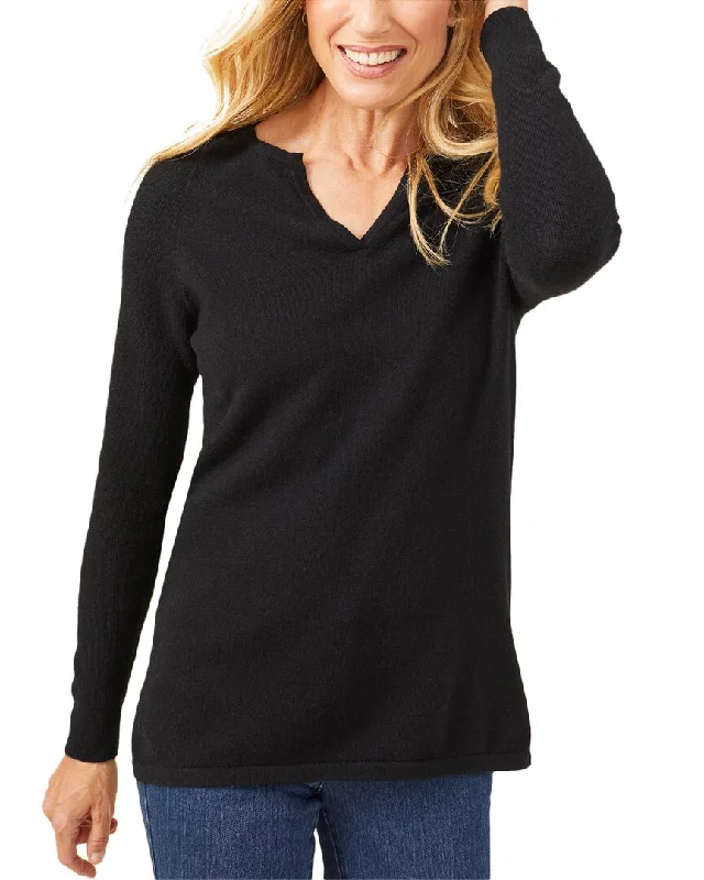 J.McLaughlin Lochlann Cashmere SweaterThermal Knit Tops