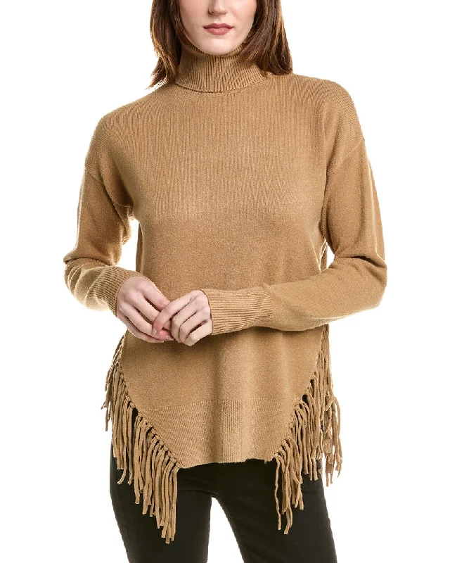 Love Token Fringe SweaterPocketed Knit Tops