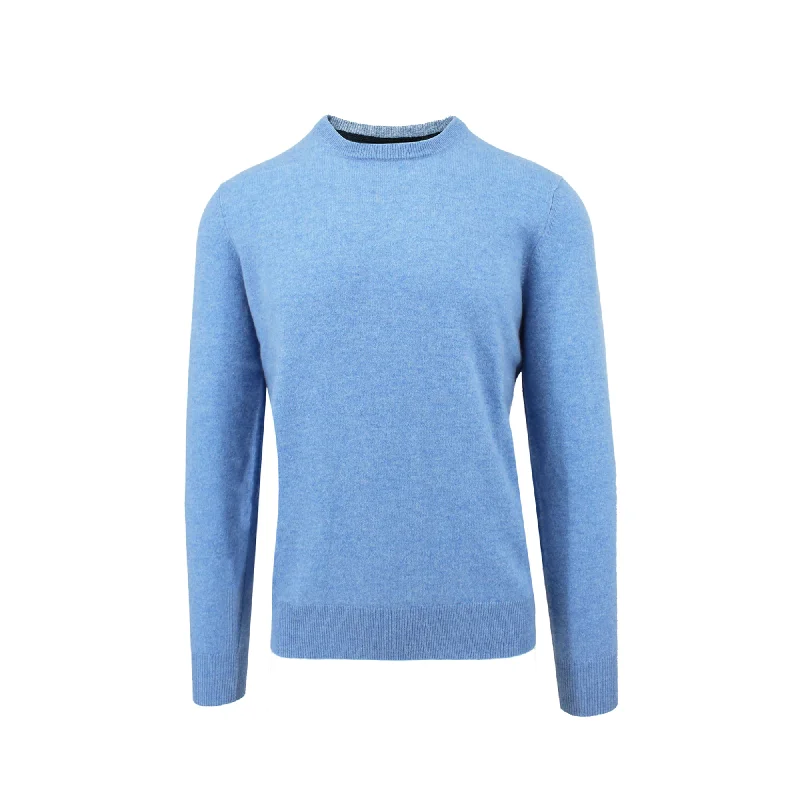 Sky Crewneck Cashmere SweaterSheer Knit Tops