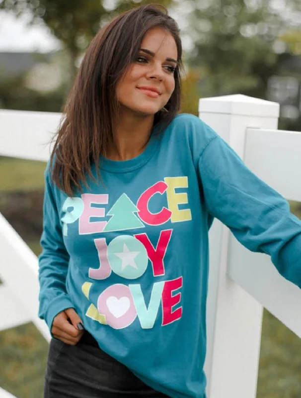 Peace - Joy - Love ☮️ ? ❤️ ?Running Knit Tops