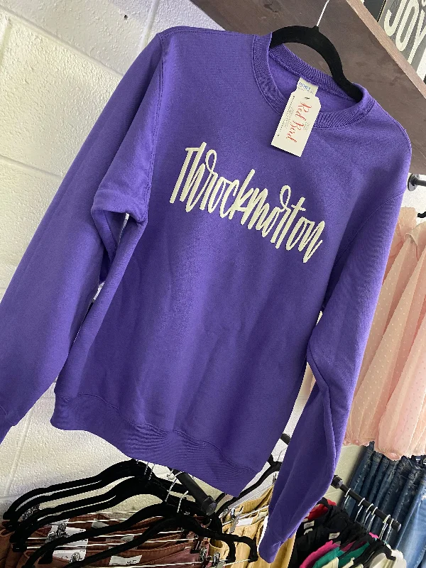 Throckmorton Puff SweatshirtLuxury Knit Tops