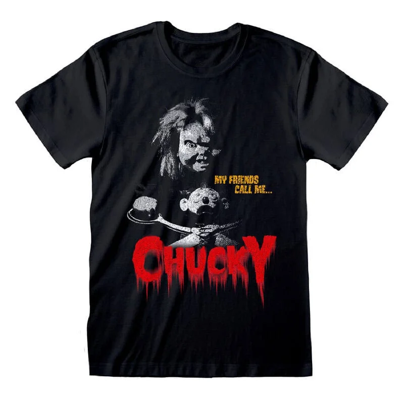 Lace-Up T-ShirtsChilds/P My Friends Call Me Chucky Ts